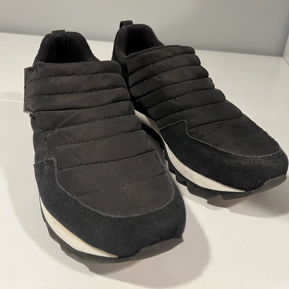 Merrell Alpine Blackout J002016 Black Moc Strap Sneakers Shoe Women's US 9